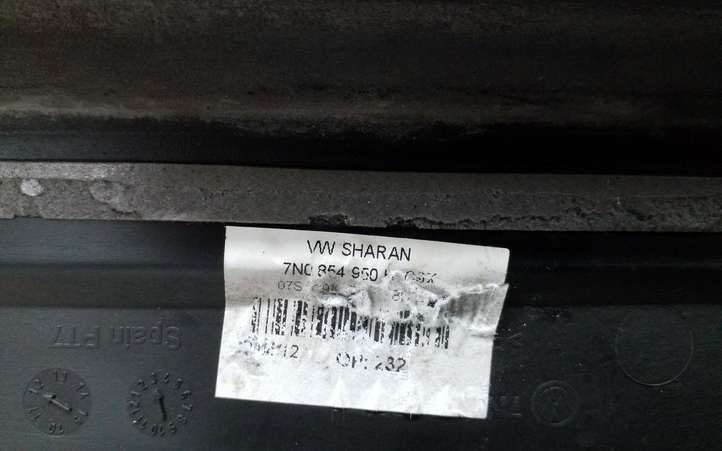 Volkswagen Sharan (2010 - 2015)  7N0854950H Молдинги (отделка) раздвижных дверей