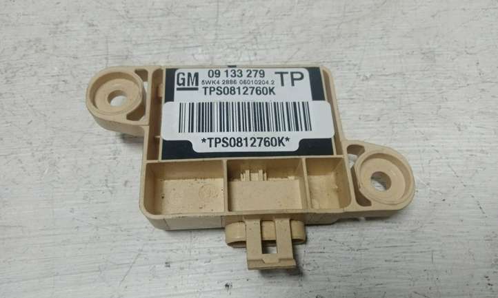 Opel Astra (1998 - 2004)  09133279 Датчик удара надувных подушек