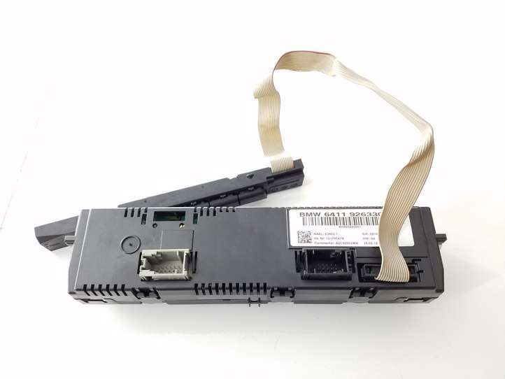 BMW X1 E84 (2009 - 2015)  6411926330201 Блок управления кондиционера воздуха / климата/ печки (в салоне)