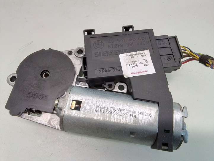 BMW 5 E39 (1996 - 2003)  676183814809 Двигатель привода люка-крыши