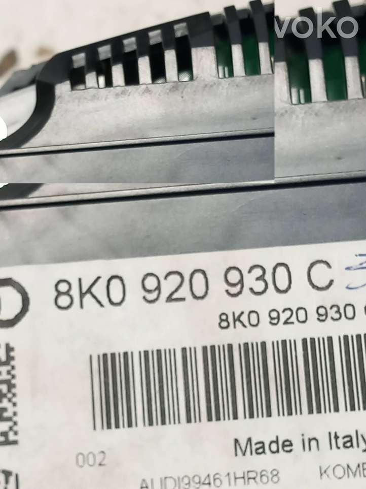 Audi A4 (2007 - 2011)  8K0920930C Спидометр (приборный щиток)
