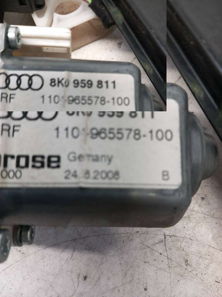 Audi A4 (2007 - 2011)  8K0959811 Механизм подъема окон задней двери