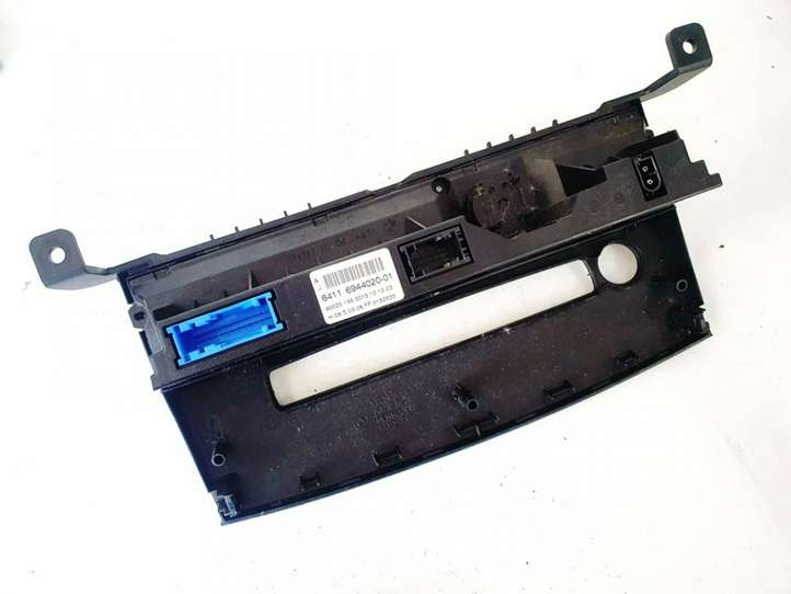 BMW 5 E60 E61 (2004 - 2010)  6944020-01 Блок управления кондиционера воздуха / климата/ печки (в салоне)