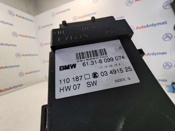 BMW X5 E53 (1999 - 2006)  61308099074 Управление регулеровки сидений 