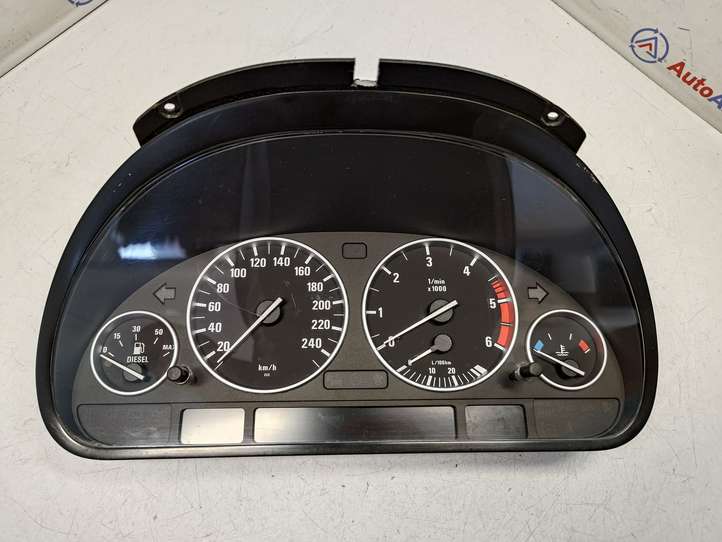 BMW 5 E39 (1996 - 2003)  62118387043 Спидометр (приборный щиток)