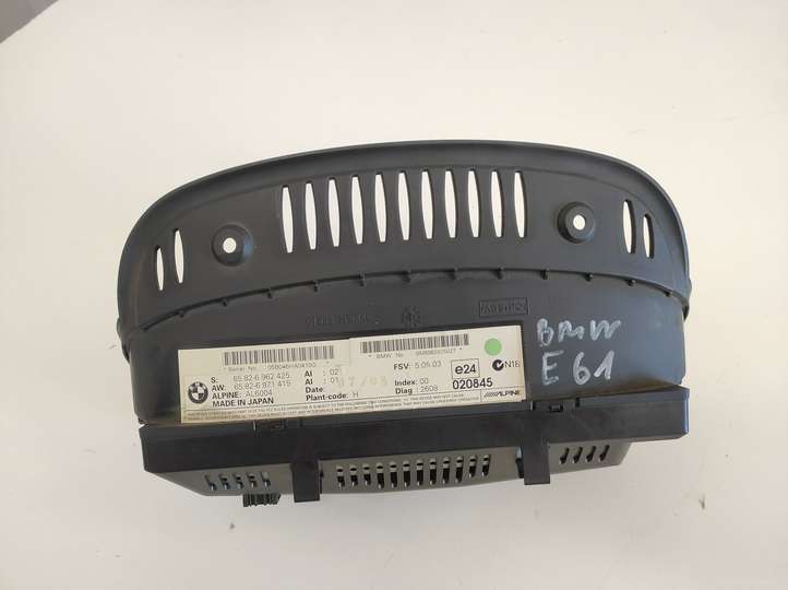 BMW 5 E60 E61 (2004 - 2010)  65826962425 Спидометр (приборный щиток)