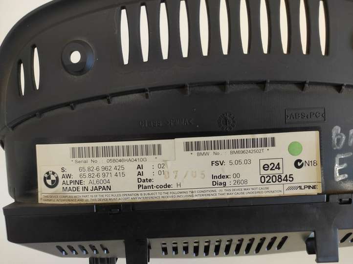BMW 5 E60 E61 (2004 - 2010)  65826962425 Спидометр (приборный щиток)