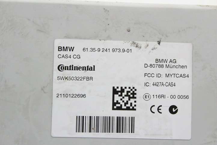 BMW 5 F10 F11 (2009 - 2016)  8510643 Комплект зажигания