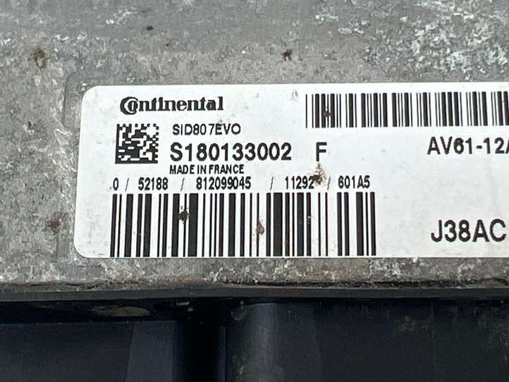 Ford C-Max (2010 - 2015)  S180133002 Блок управления двигателя
