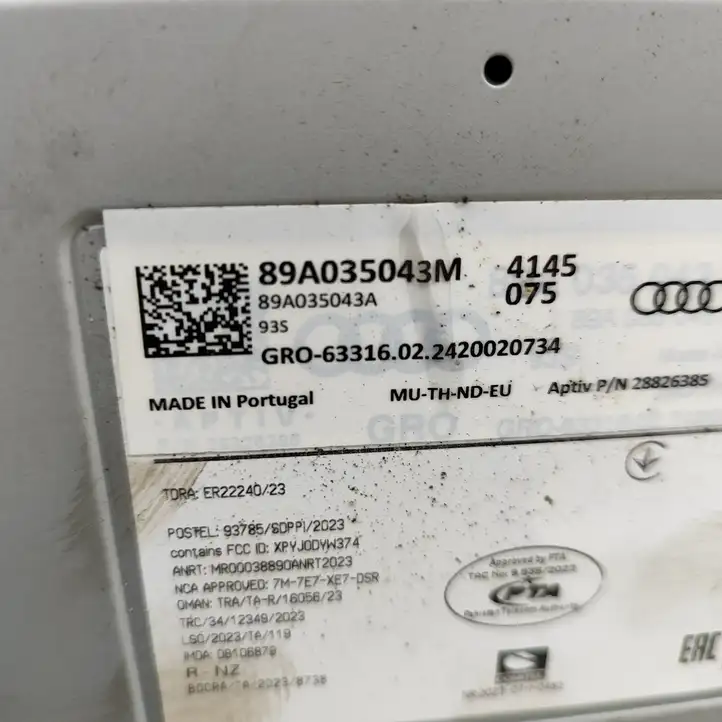 Audi Q4 Sportback e-tron (2021 - ) 89A035043M Магнитола / мультимедийная система — фото 8