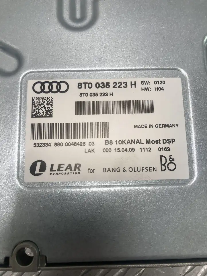 Audi A4 Allroad B8 (2009 - 2011) 8T0035223H Усилитель звука — фото 4