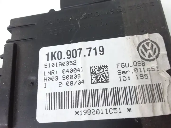Volkswagen Golf V (2003 - 2009) 1K0907719 Блок управления сигнализацией — фото 3