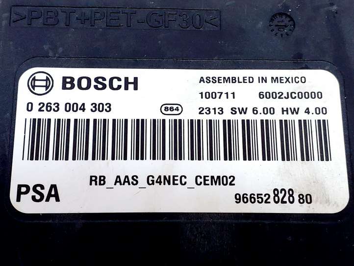Citroen C4 (2011 - 2016)  9665282880 Блок управления парковки