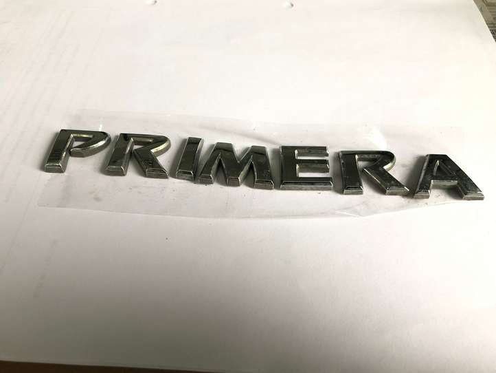 Nissan Primera (2001 - 2008)   Другие значки/ записи