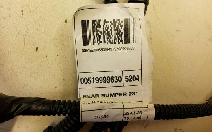 Jeep Renegade (2018 - )  00519999630 Проводка датчиков парковки