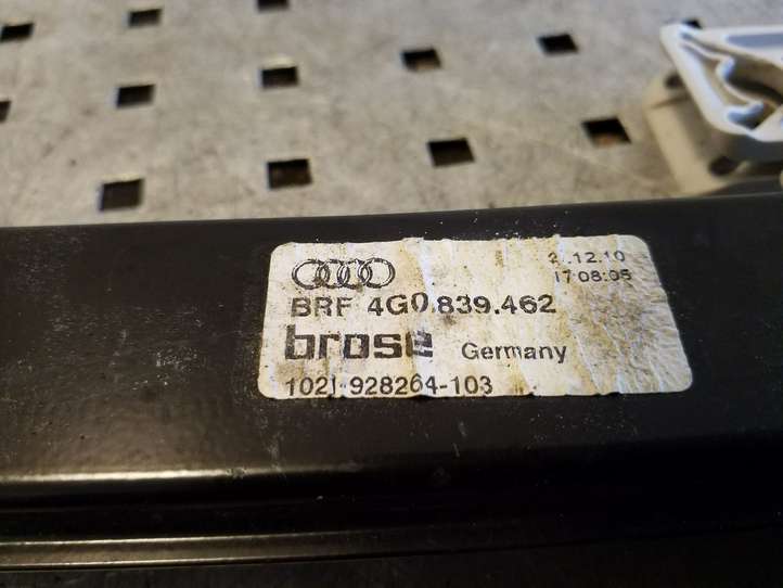 Audi A6 (2011 - 2014)  4G0839462  Механизм для электрического подъема окон задней двери (без двигателя)