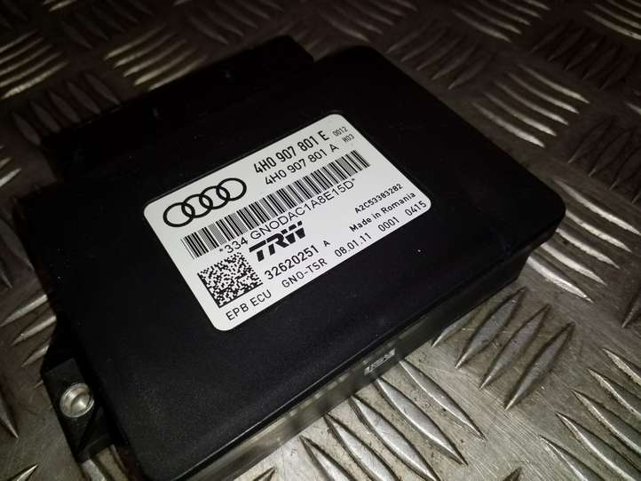 Audi A6 (2011 - 2014)  4H0907801E Модуль управления ручным тормозом