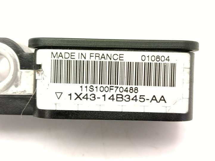 Jaguar X-Type (2001 - 2008)  1X4314B345AA Датчик удара надувных подушек