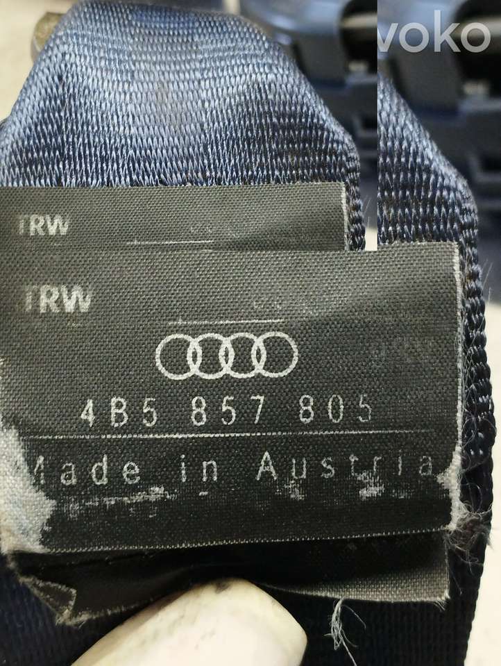 Audi A6 (1997 - 2001)  4B5857805 Задний ремень безопасности