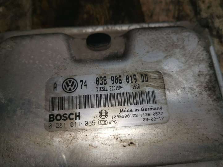 Volkswagen Golf IV (1998 - 2005)  038906019DD Блок управления двигателя
