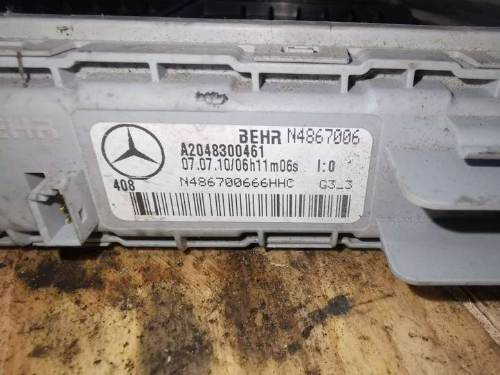 Mercedes-Benz E W211 (2002 - 2009)  A2048300461 Электрический радиатор печки салона