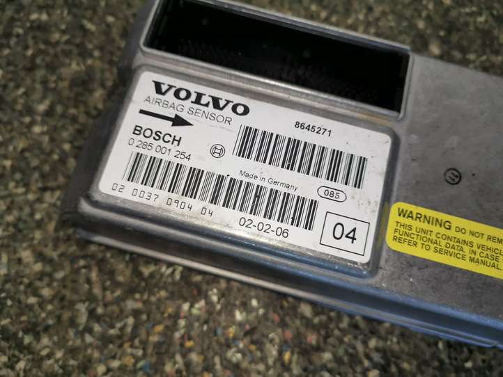 Volvo V70 (2000 - 2004)  8645271 Блок управления надувных подушек