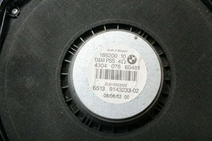 BMW 3 E90 E91 (2005 - 2012)  9143233 Громкоговоритель низкой частоты