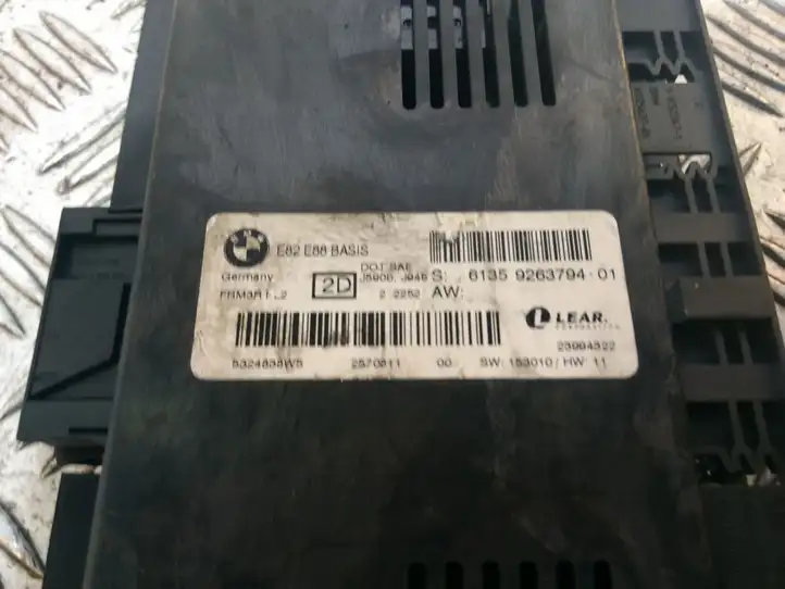 BMW 3 E90 E91 (2005 - 2012) 9263794 Модуль комфорта — фото 2