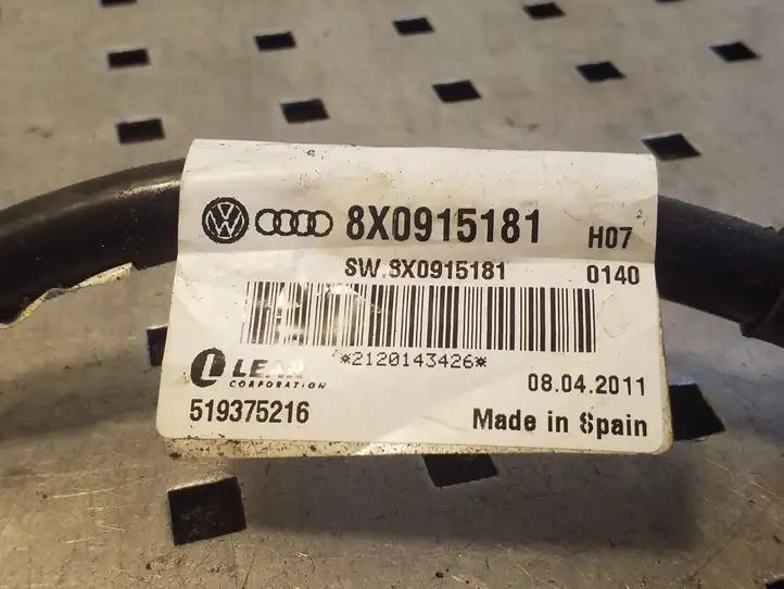 Audi S5 8T (2011 - 2016) 8X0915181 Минусовой провод аккумулятора — фото 2