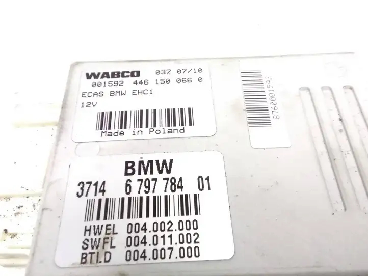 BMW 5 GT F07 (2010 - 2017) 6797784 Блок управления пневмоподвеской — фото 2