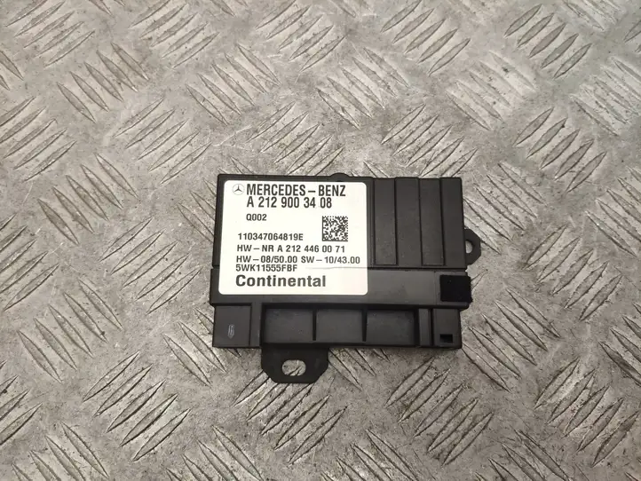 Mercedes-Benz C W204 (2007 - 2014) A2129003408 Блок управления топливным насосом — фото 1