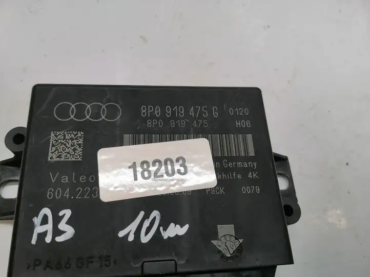 Audi A3/S3 8P (2008 - 2013) 8P0919475G Блок управления парктрониками — фото 3