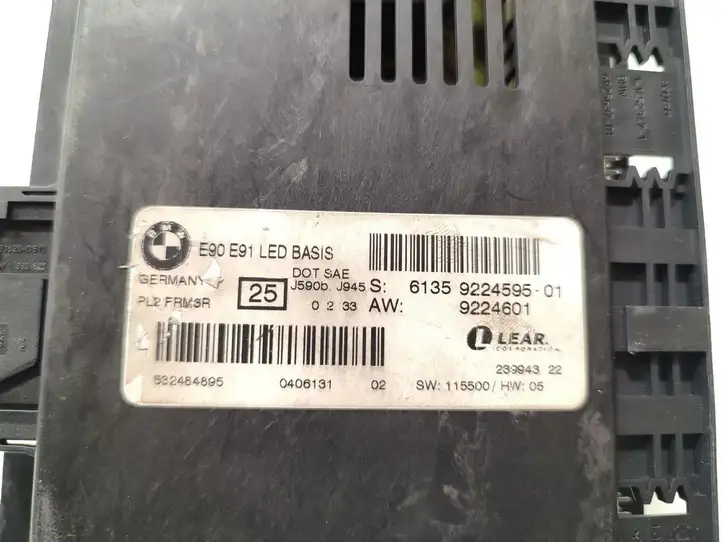 BMW 3 E90 E91 (2005 - 2012) 9224595 Блок розжига ксенона — фото 6