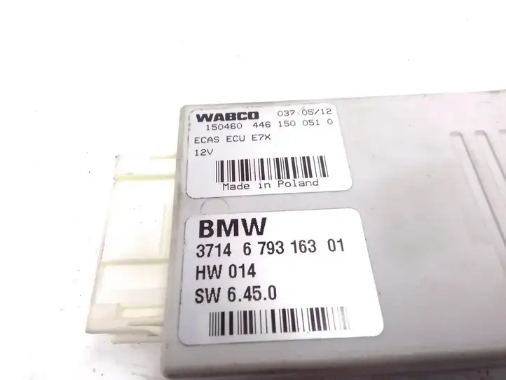 BMW X5 E70 (2006 - 2013) 6793163 Блок управления пневмоподвеской — фото 3