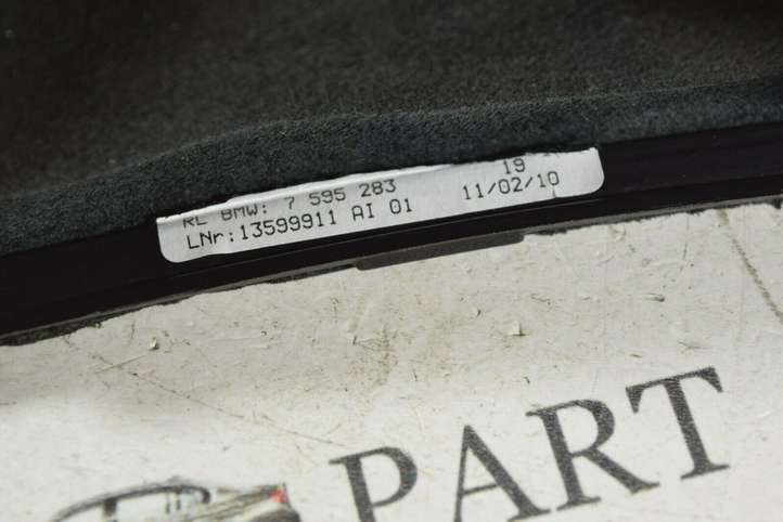 BMW 3 E90 E91 (2005 - 2012)  7595283 Отделка рычага переключения передач (кожа, головка)