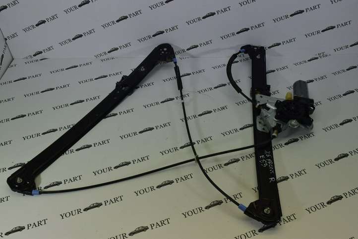 BMW X5 E53 (1999 - 2006)  8243804 Передний комплект электрического механизма для подъема окна