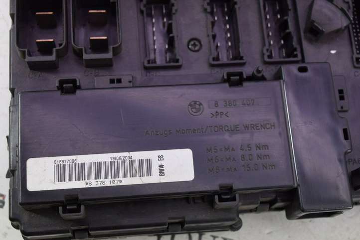 BMW X5 E53 (1999 - 2006)  8380409 Блок предохранителей