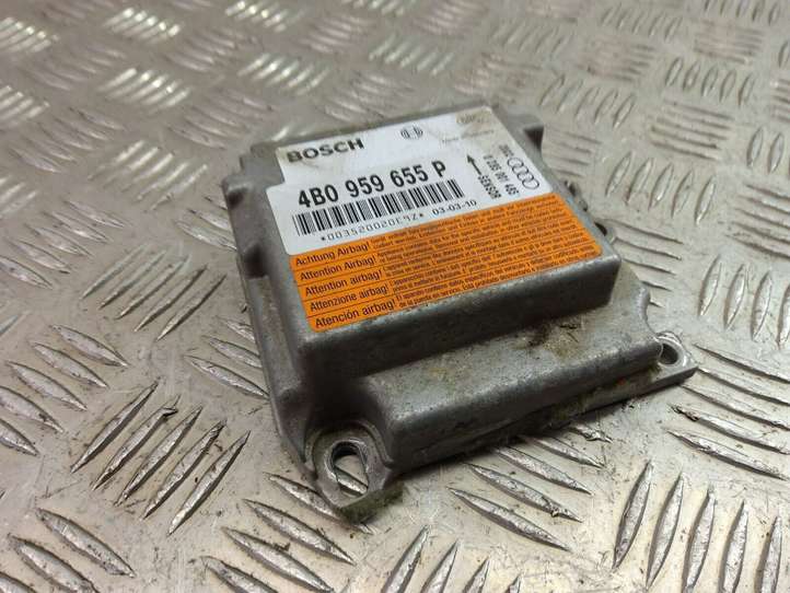 Audi A6 (2001 - 2004)  4B0959655P Блок управления надувных подушек