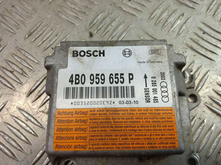 Audi A6 (2001 - 2004)  4B0959655P Блок управления надувных подушек