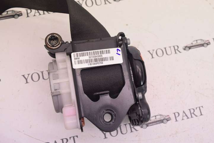 BMW X3 F25 (2010 - 2017)  7258436 Передний ремень безопасности