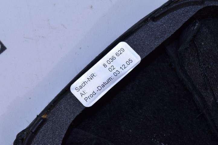 BMW 3 E90 E91 (2005 - 2012)  8036629 Отделка рычага переключения передач (кожа, головка)