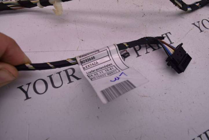 BMW X3 F25 (2010 - 2017)  9243654 Проводка передних дверей