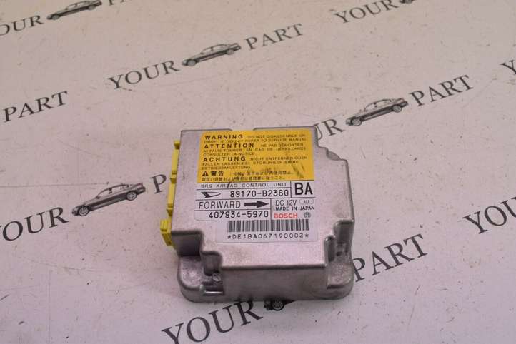 Daihatsu Trevis (2006 - 2009)  89170B2360 Блок управления надувных подушек