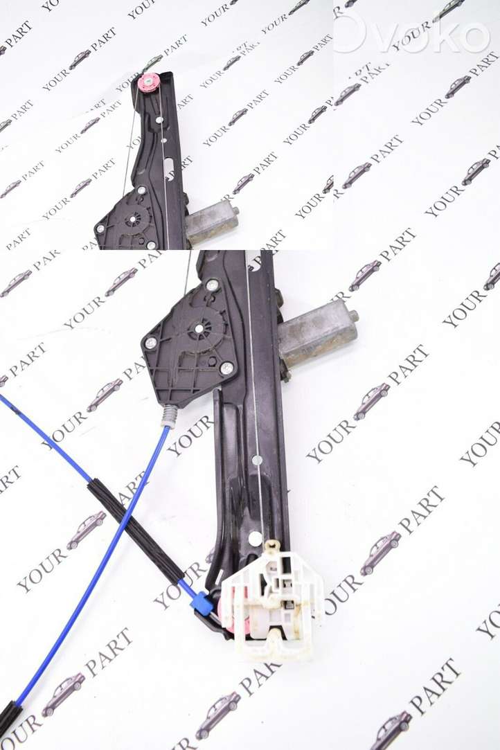 BMW 3 F30 F35 F31 (2012 - 2018)  7259823 Передний комплект электрического механизма для подъема окна