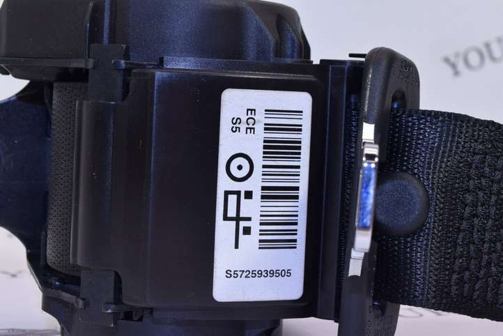 BMW 3 F30 F35 F31 (2012 - 2018)  S5725939505 Задний ремень безопасности