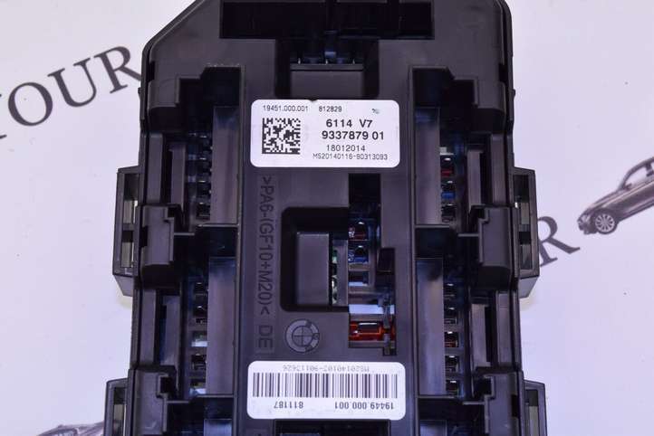 BMW 3 F30 F35 F31 (2012 - 2018)  9337879 Ящик предохранителей (комплект)