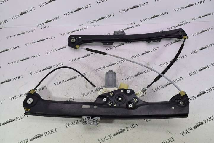BMW 5 E60 E61 (2004 - 2010)  7184741 Передний комплект электрического механизма для подъема окна