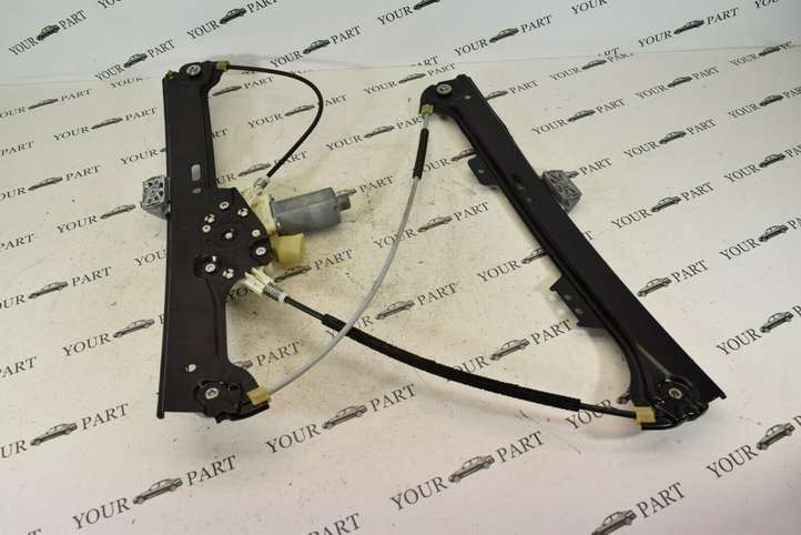 BMW 5 E60 E61 (2004 - 2010)  7184741 Передний комплект электрического механизма для подъема окна