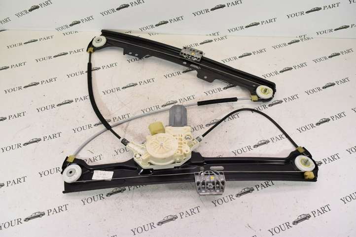 BMW 5 E60 E61 (2004 - 2010)  7184741 Передний комплект электрического механизма для подъема окна