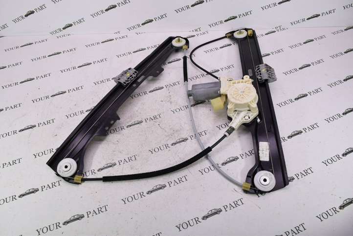BMW 5 E60 E61 (2004 - 2010)  7184741 Передний комплект электрического механизма для подъема окна